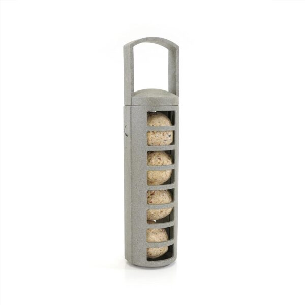 Rosewood Recycled Seed, Peanut and Fat Ball Feeder Set for Wild Bird Food, 25554, Green, Pcak of 3 - Image 5