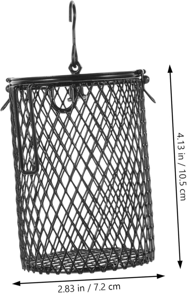 Happyyami 2pcs Heater Lamp Grille Heater Lamp Guard Lampshade Accessory Basking Spot Lamp Snake Heating Bulb Lamp Shade Reptile - Scald Lampshade Parrot Heater Guard Cage Reptiles Metal - Image 6