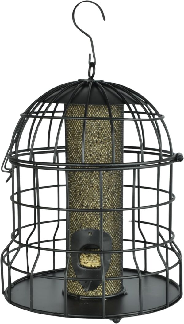 Supa Premium Wild Bird Cage Seed & Sunflower Hearts Feeder, Deters Squirrels and Larger Birds Such As Doves & Pigeons - Image 3