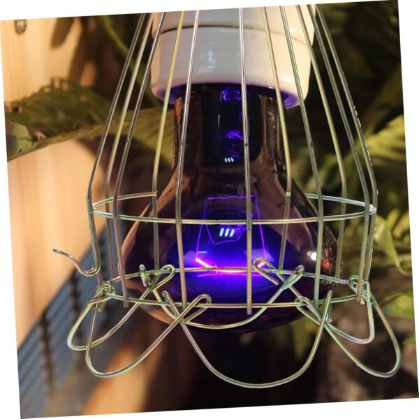 Yardwe Box Craft Lamp Grille Pet Cage Lampshade Reptile Lampshade Iron Art Lamp Shade Lampshade Accessory Reptile Heating Lamp Shade Heat Lamp Shade Lamp Mesh Cover Lampshade Shell - Image 9