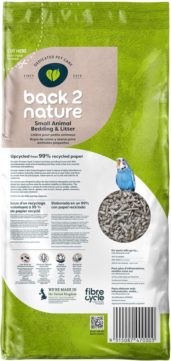 Back-2-Nature Small Animal Bedding and Litter, 30 L (Packaging may vary) - Image 3