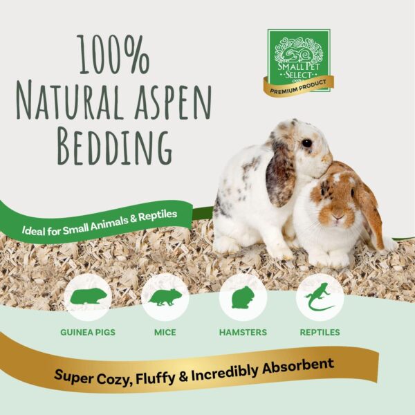 SMALL PET SELECT Aspen Bedding, 41 Litre - Image 2