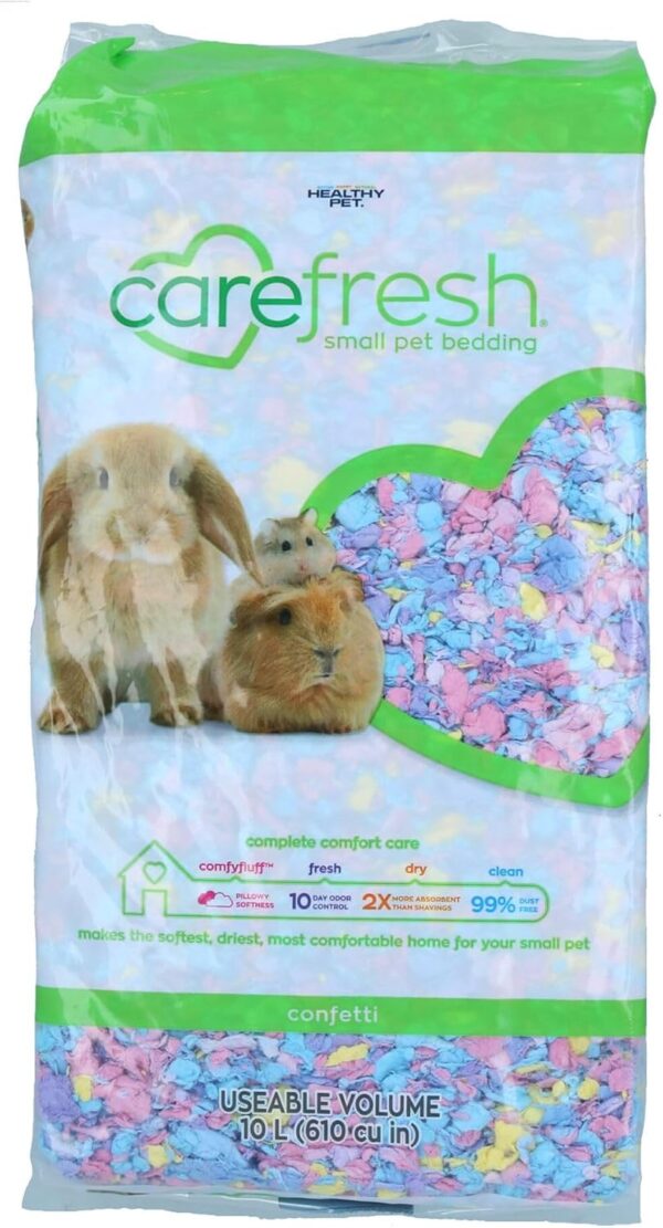 AB Tools 1Pk Confetti 10L Quality Pet Small Animal Bedding 99% Dust Free - Image 3