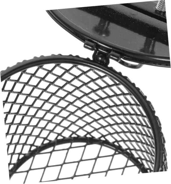 Happyyami Heater Lamp Grille Lamp Mesh Cover Heat Lamp Shade -scald Lampshade Reptile Heating Lamp Shade -scald Lamp Cover Iron Lampshade -scalding Lampshade Iron Art Lamp Shade - Image 8
