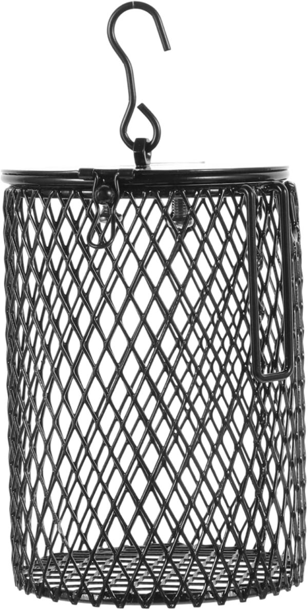 Happyyami 2pcs Heater Lamp Grille Heater Lamp Guard Lampshade Accessory Basking Spot Lamp Snake Heating Bulb Lamp Shade Reptile - Scald Lampshade Parrot Heater Guard Cage Reptiles Metal - Image 5