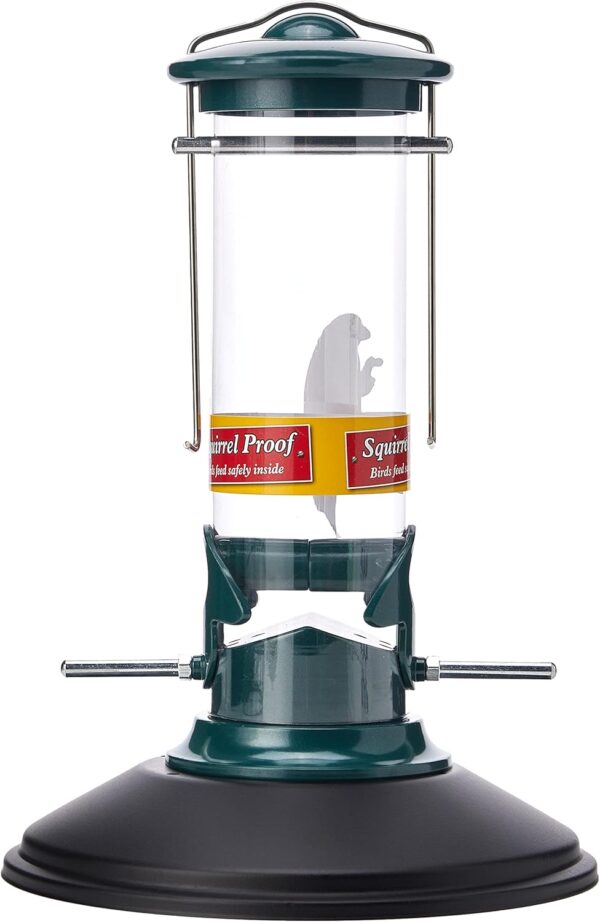Walter Harrison's Bird Feeder Wild Bird Feed Protector Squirrel Proof Hanging Seed Feeder for Garden - 20 cm - Image 4