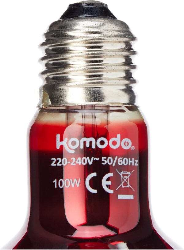 Komodo Infrared Heat Lamp ES, 100 Watt - Image 3