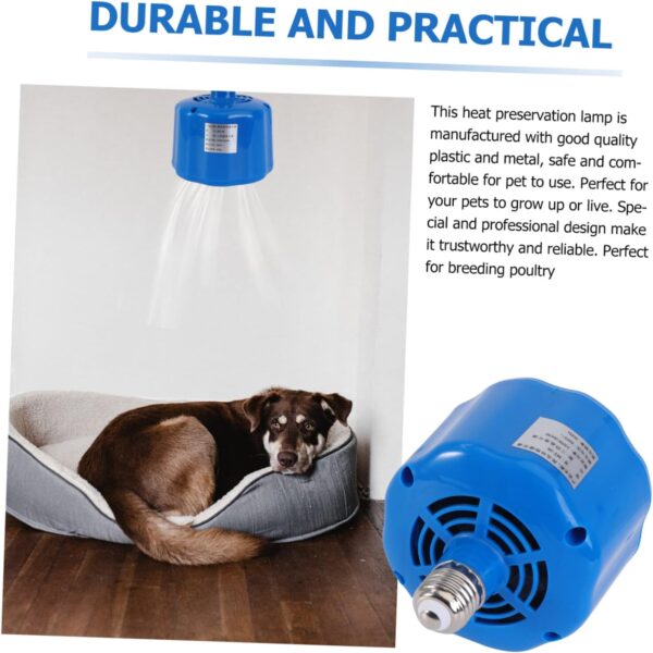 Cabilock 3 pcs Breeding Heat Preservation Lamp breeding heating lamp heat lamp for dogs heating lamp dogs reptichip reptile terrariums Pet Heating Light Metal three generations heater plant - Image 8