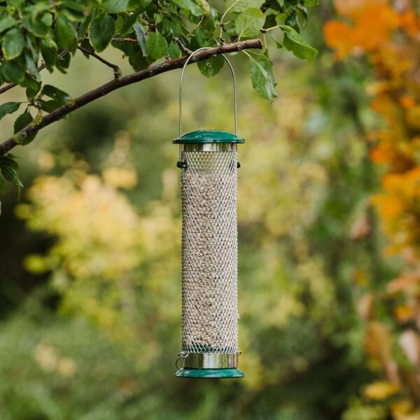Peckish 60053033 All Weather Sunflower Heart Metal Bird Feeder, Large, Blue,Black - Image 2