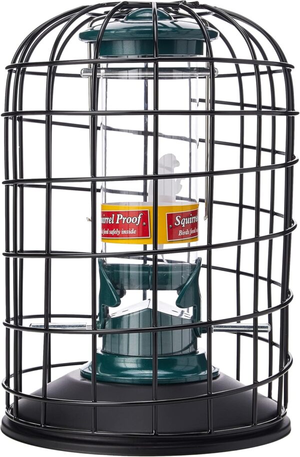 Walter Harrison's Bird Feeder Wild Bird Feed Protector Squirrel Proof Hanging Seed Feeder for Garden - 20 cm - Image 3