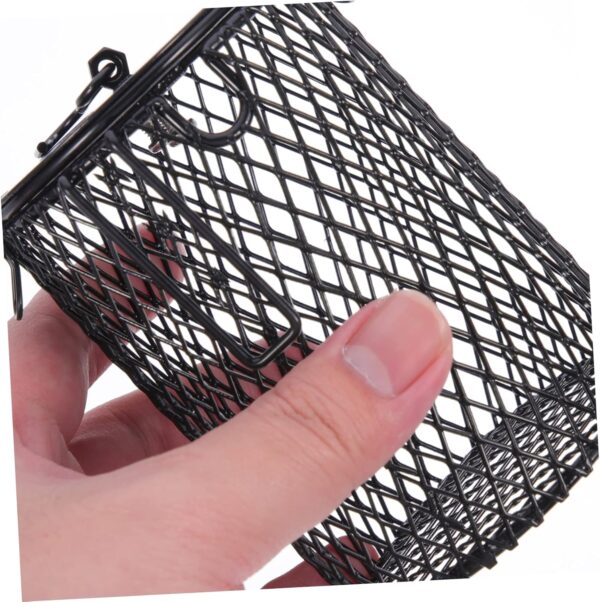 Happyyami 2pcs Heater Lamp Grille Heater Lamp Guard Lampshade Accessory Basking Spot Lamp Snake Heating Bulb Lamp Shade Reptile - Scald Lampshade Parrot Heater Guard Cage Reptiles Metal - Image 7