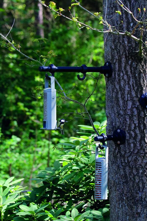 Rosewood Recycled Seed, Peanut and Fat Ball Feeder Set for Wild Bird Food, 25554, Green, Pcak of 3 - Image 7