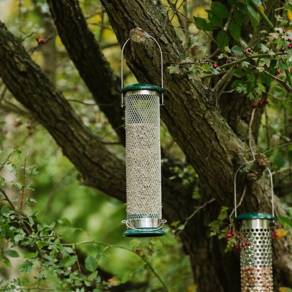 Peckish 60053033 All Weather Sunflower Heart Metal Bird Feeder, Large, Blue,Black - Image 7