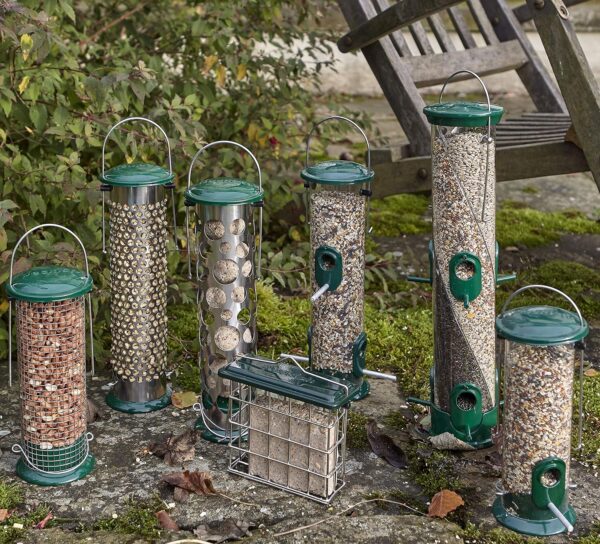 Peckish 60053033 All Weather Sunflower Heart Metal Bird Feeder, Large, Blue,Black - Image 6