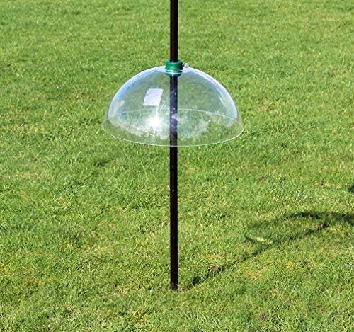 Garden Mile® Large Universal 40cm Clear Squirrel Baffle Squirrel Proof Bird Feeder Accessory