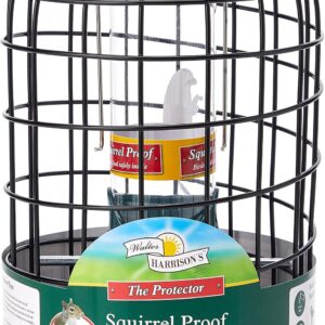 Walter Harrison's Bird Feeder Wild Bird Feed Protector Squirrel Proof Hanging Seed Feeder for Garden - 20 cm