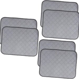 BESPORTBLE 6 Pcs Dog Urine Pad Hamster Guinea Cage Liner Washable Rat Bedding Pet Cage Pad Guinea Pig Liners for Cage Small Dog Pee Pads Bunny Bedding Guinea Pig Cage Liner Grey Polyester