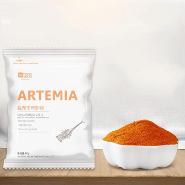 XEYYHAS Artemia Shelling Eggs Brine Shrimp Shelling Eggfood For Baby Fishes Feed Food Shelled Brine Shrimp Eggs Fish Tank Artemia Shelling Eggs - Image 2