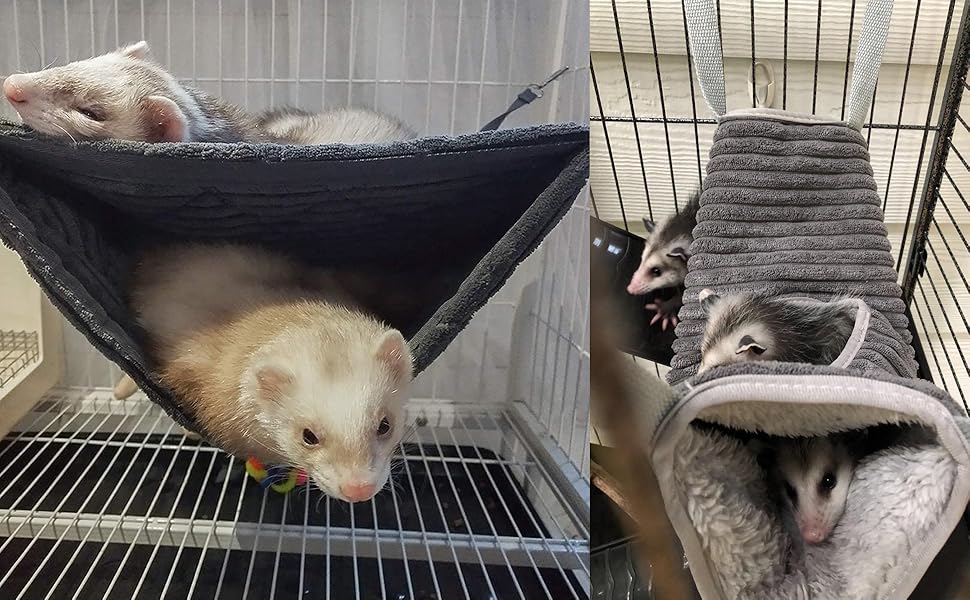 small animals small pet hammock cat cage hammock chinchilla hammock critter nation cage accessories