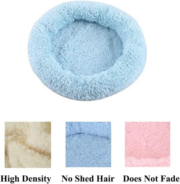 NA 1Pcs Soft Pet Bed Cotton Cage Sleeping Nest Pet Bed Hamster Sleeping Bed Cage Mat for Baby Guinea Pigs Small Animals (Size L) (L) - Image 4