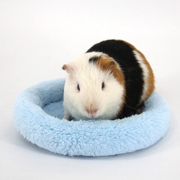 NA 1Pcs Soft Pet Bed Cotton Cage Sleeping Nest Pet Bed Hamster Sleeping Bed Cage Mat for Baby Guinea Pigs Small Animals (Size L) (L) - Image 7