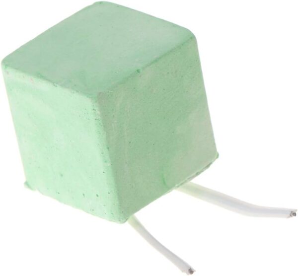 yanwuwa Pet Teeth Grinding Stone Cube Block For Chinchillas Rabbit Mineral Stone Chew Toy For Small Pet Animal Cage Rabbit Hutch Pet Comfort Feeding Bowls Hutch - Image 3