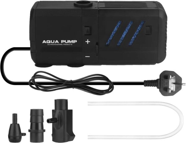 NO.17 Submersible Aquarium Internal Filter 6W, Adjustable Fish Tank Filter with 500L/H Water Pump for 50-150L Fish Tank - Image 5