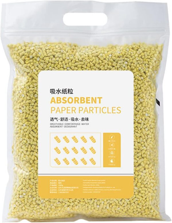 YIAGXIVG Guinea Pigs Bedding Paper Litter Easy Clean Bedding for Hamster Reptiles Birds for Small Pet Animals Odor Control hamster bedding - Image 3
