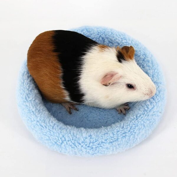 NA 1Pcs Soft Pet Bed Cotton Cage Sleeping Nest Pet Bed Hamster Sleeping Bed Cage Mat for Baby Guinea Pigs Small Animals (Size L) (L) - Image 6