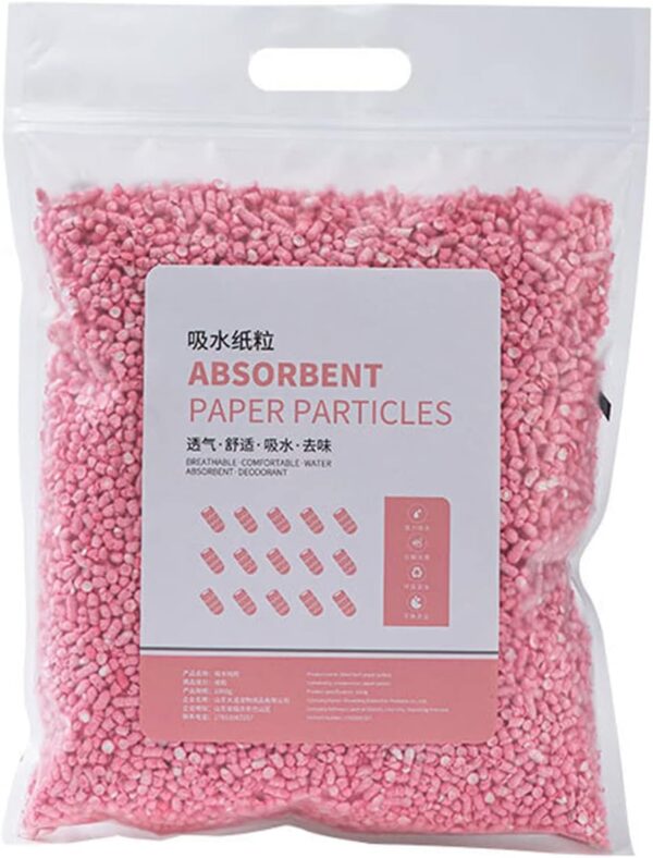 YIAGXIVG Guinea Pigs Bedding Paper Litter Easy Clean Bedding for Hamster Reptiles Birds for Small Pet Animals Odor Control hamster bedding - Image 6