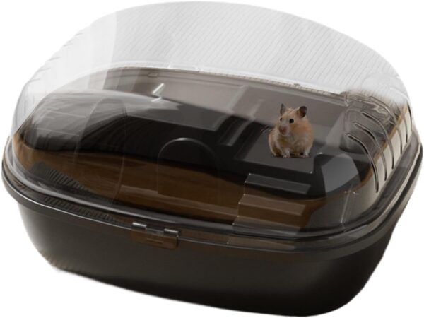 Gerbil Cage | Clear Acrylic Mice House and Habitats - Guinea Cage for Pet Hamsters, Gerbils, Mice and Other Small Animals, Includes Water Bottle, Exercise Wheel, Hamster Hide-Out - Image 8