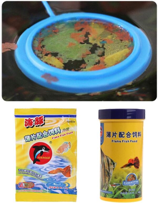 Fish Tank Food Flakes For Small Seawater Colorful Fish Guppy Swordfish Baby Fish Food Feed Aquarium 5g Aquarium Accessories - Image 3
