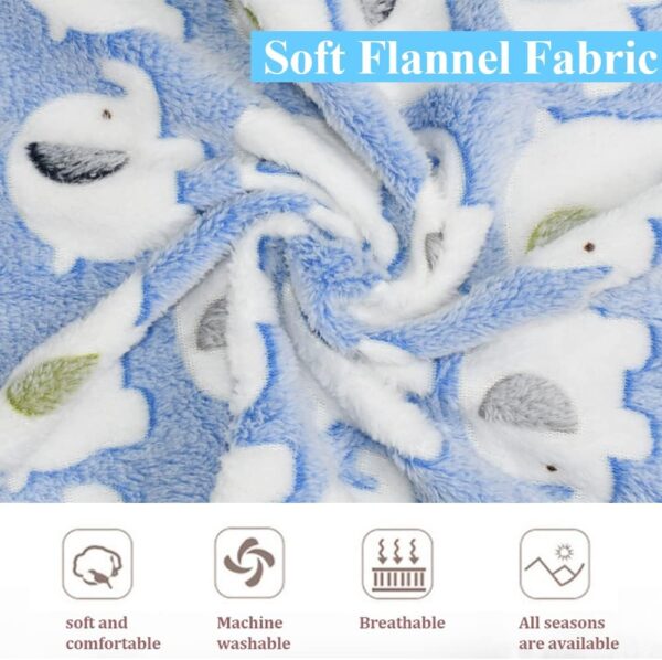 ASOCEA 3 Pack Guinea Pigs Blankets Hamster Bedding Small Animal Fleece Cage Liners Soft Warm Sleep Mat Pad Pet Bedding Towels Flannel Throw for Guinea Pig Hamster Small Rabbit - Image 3