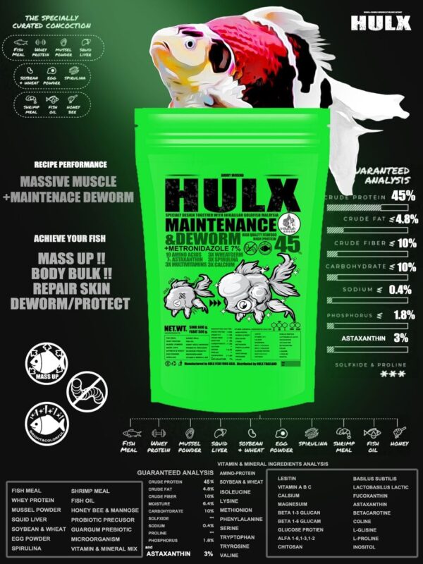 Hulx Goldfish Maintenance & Deworm - Image 2