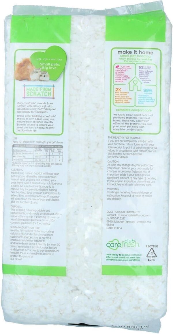 AB Tools 16PK Ultra White 10L Quality Pet Small Animal Bedding 99% Dust Free - Image 2