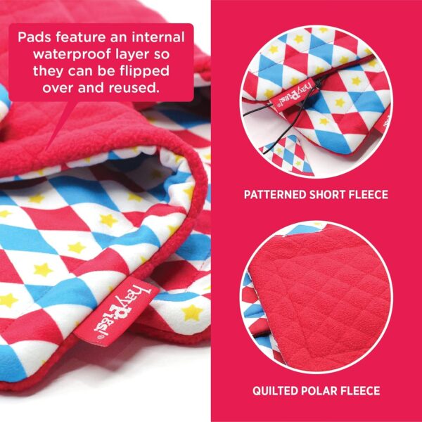 HAYPIGS 3 x Reversible Guinea Pig Cage Liner - Fleece Liners for Guinea Pigs - Guinea Pig Bedding and Pee Pads - Guinea Pig Accessories for Cage - Image 2