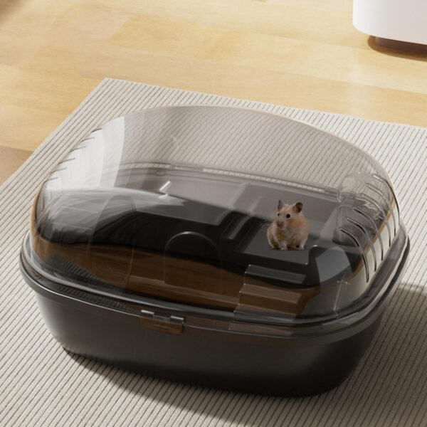 Gerbil Cage | Clear Acrylic Mice House and Habitats - Guinea Cage for Pet Hamsters, Gerbils, Mice and Other Small Animals, Includes Water Bottle, Exercise Wheel, Hamster Hide-Out - Image 6