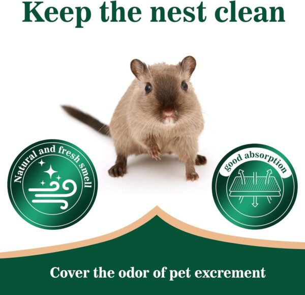 Sukh 29OZ Aspen Hamster Bedding - Aspen Shavings Pet Supplies Bedding and Litter for Guinea Pig Rabbit Snake Enclosure Horse Bunny Hedgehog Chicken Coop Reptile Chinchilla Small Animal Dust-Free - Image 2