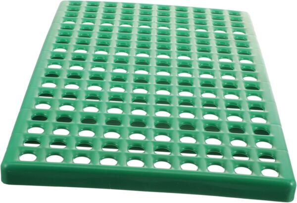 GANAZONO 2pcs Rabbit cage Leaky Board Rabbit Bedding pet Bedding for Small Animals Bunny Bedding for Rabbits pet nest mat Hamster cage Liner Rabbit cage Liner Rabbit Foot Plate pet Supply - Image 4