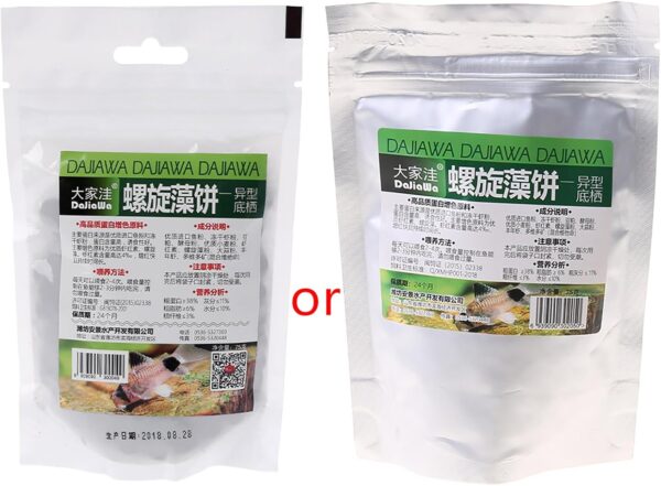 Goldenfishes Food Spirulinas Tablets Pellets 2.6 Balanced Diet Highly Protein Nutrition Guppys Fish Feed Pellets For Freshwater Fish Pellets Floating - Image 2