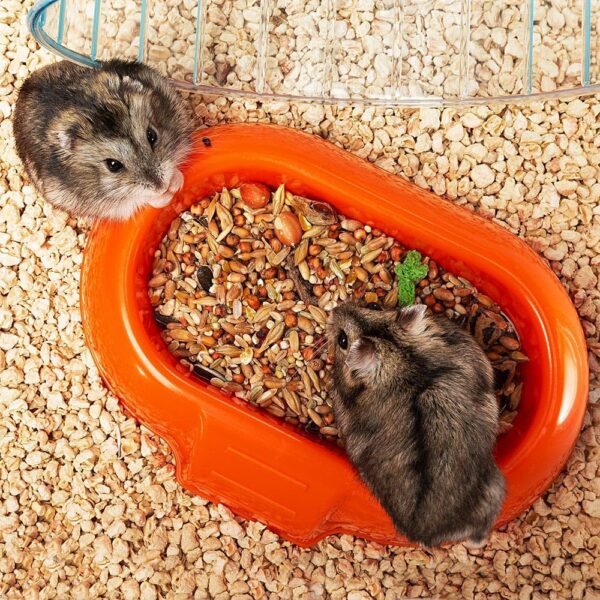 Ferplast COMBI 1 Innovative Hamster Cage - Customizable Habitat, Tunnel System - Interactive Transparent Design, Exercise Wheel & Accessories - Tubes Connect&Play, 40.5x29.5xh22.5 cm - Image 5