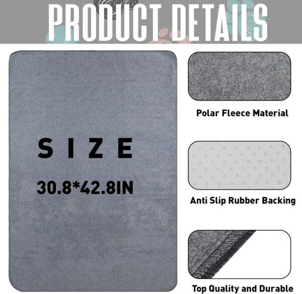 Guinea Pig Bedding,Guinea Pig Cage Liner Pad,Non-slip Guinea Pig Fleece Cage Liners,Highly Absorbent for Small Animal Guinea Pigs,Ferrets, Rabbits, Hamsters,Rabbit Hedgehog Fit Cage C&C 2x3 - Image 2
