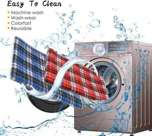 2 Pack Guinea Pig Fleece Cage Liners - 90 x 60 CM, Washable Non-Slip Fast Absorbent Waterproof Small Animals Bedding Pads for Chinchillas Rabbits Hamster Bunny - Image 3