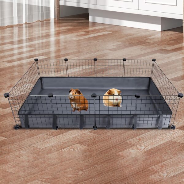 YUJHON Guinea Pig Cage Tarp Bottom, Guinea Pig Cage Liner, Guinea Pig Bedding Waterproof and Washable Base Also for Rabbits, Bunny, Chinchillas, Hedgehog, Ferrets and Other Small Animals (27x42 Inch) - Image 6