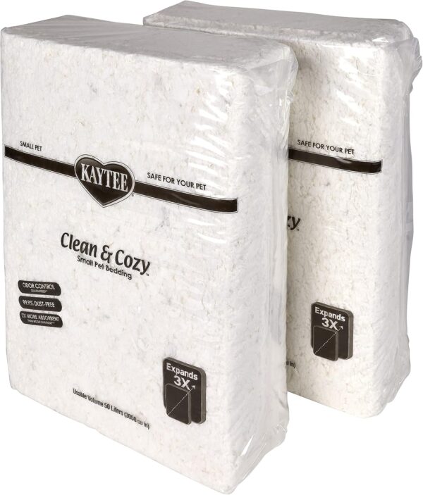 Kaytee Clean & Cozy White Paper Bedding 100 Liters - Image 7