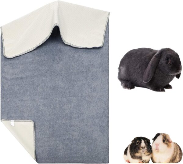Guinea Pig Bedding,Guinea Pig Cage Liner Pad,Non-slip Guinea Pig Fleece Cage Liners,Highly Absorbent for Small Animal Guinea Pigs,Ferrets, Rabbits, Hamsters,Rabbit Hedgehog Fit Cage C&C 2x3 - Image 7