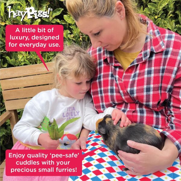 HAYPIGS 3 x Reversible Guinea Pig Cage Liner - Fleece Liners for Guinea Pigs - Guinea Pig Bedding and Pee Pads - Guinea Pig Accessories for Cage - Image 6