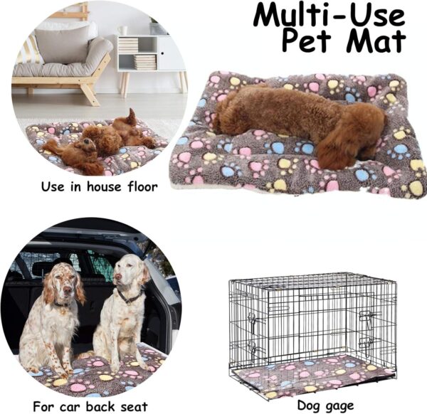 Vejaoo Dog Bed Mattress Multipurpose Machine Washable Puppy Mat Cushions for Small/Medium/Large Dogs and Cat Cages XZ006 (61 * 41 CM, Coffee) - Image 6