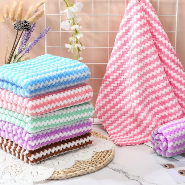 20 Pcs Guinea Pigs Blankets Hamster Fleece Cage Liners Soft Guinea Pig Accessories Small Animal Pet Blanket Sleep Bedding Mats Pet Supplies Bath Towels for Puppy Cat Rabbit (Multicolor, 14 x 30 Inch) - Image 7