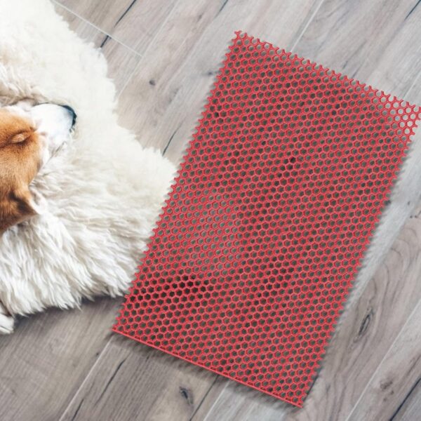 balacoo Hamster Bedding Rabbit Feet Pad Plastic Cage Mat Pet Floor Mats Bunny Hole Leak Water Pads for Pet Cats Dogs Hamster Rat Chinchilla Guinea Pig Small Animals Rabbit Bedding - Image 9